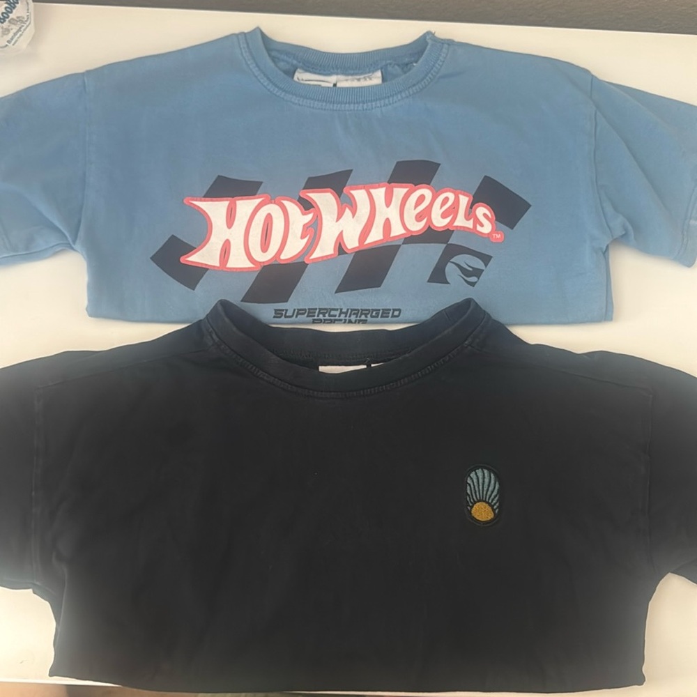 Zara boy tshirts hotwheels tshirt 4t